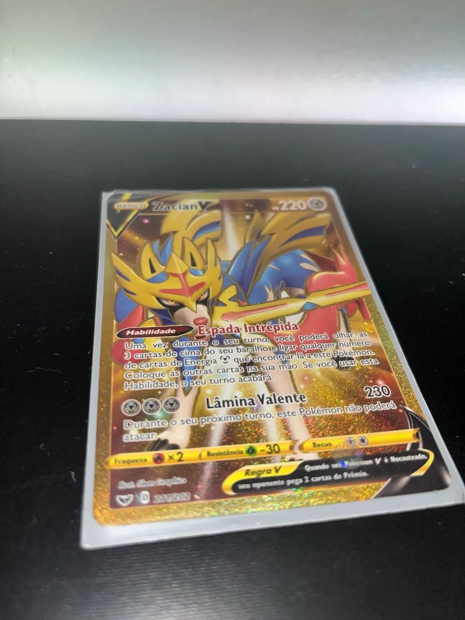 Zacian V Gold Edition No Precinho!!