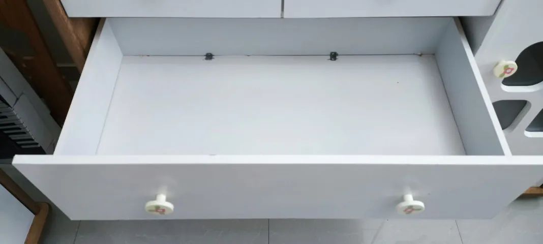 Cômoda Infantil Amore Slim Branco Acetinado Teka Touch - Matic - Foto 4