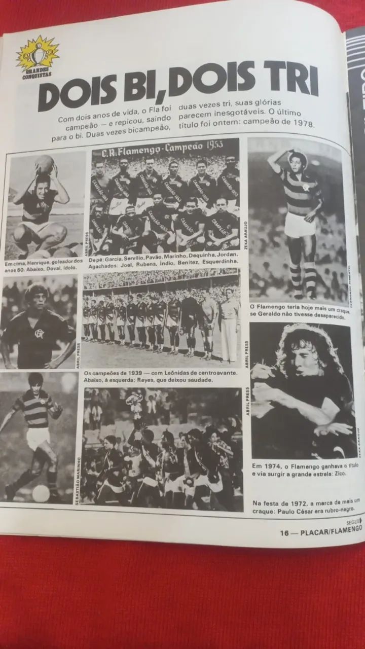 Flamengo - Revista Placar 1979 - Foto 5