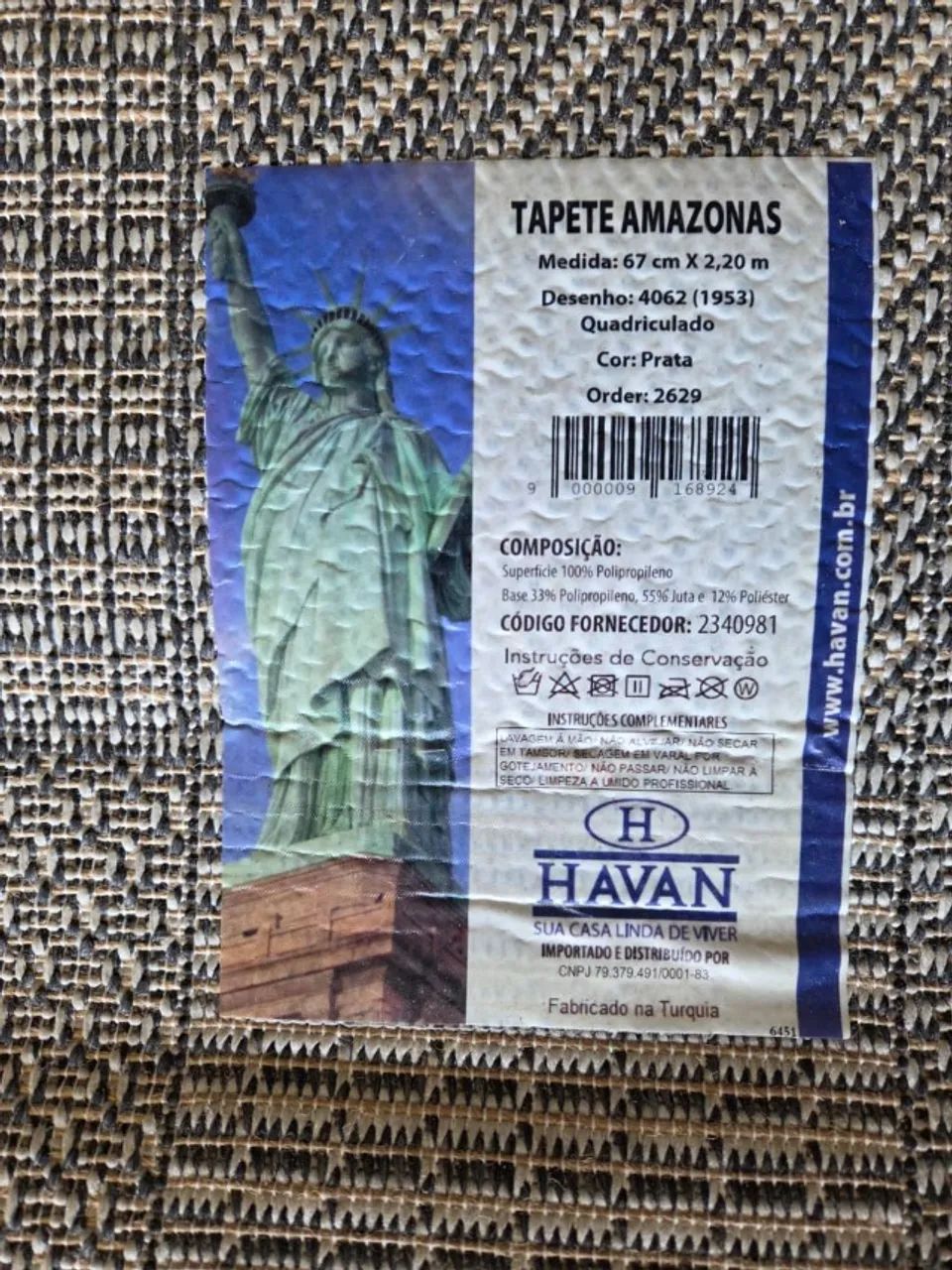 Tapete Amazonas Havan - Foto 3