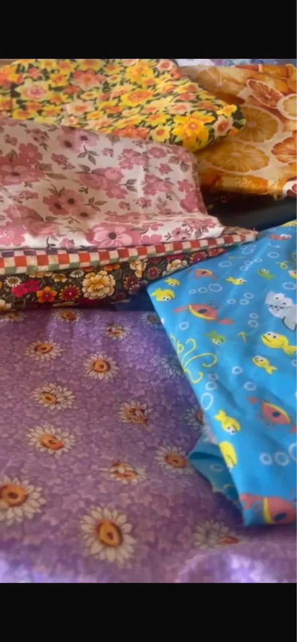 Artesanato: tecidos, aviamentos, retalhos 