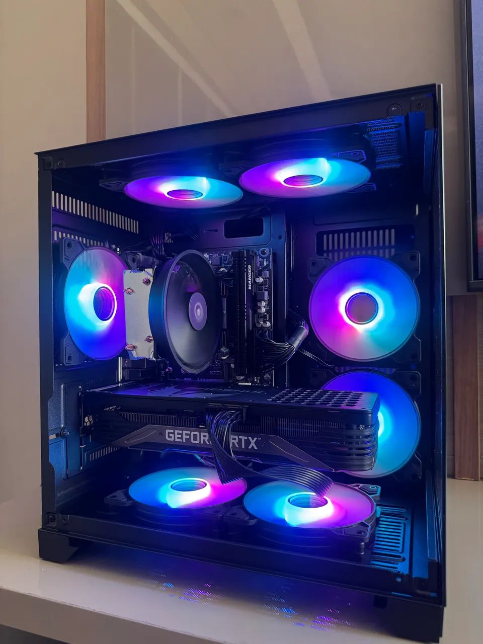 PC Gamer Ryzen 5 5500 + RTX 3070Ti novo com garantia - Em até 18x - Foto 3