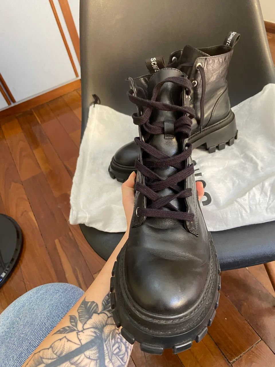 Coturno original SCHUTZ 37 - Foto 4