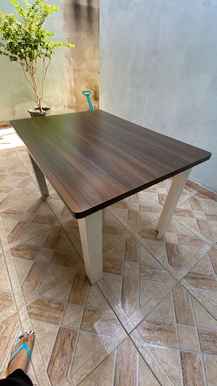 Vendo mesa em MDF - linda!  - Foto 5