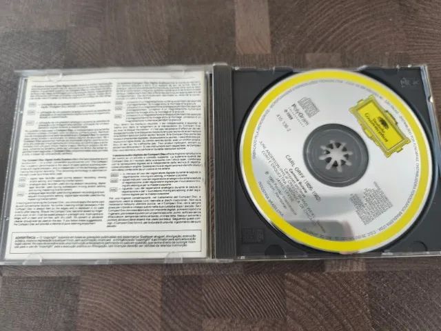 Cd Orff - Chicago Symphony Orchestra - Carmina Burana 1985 - Foto 3