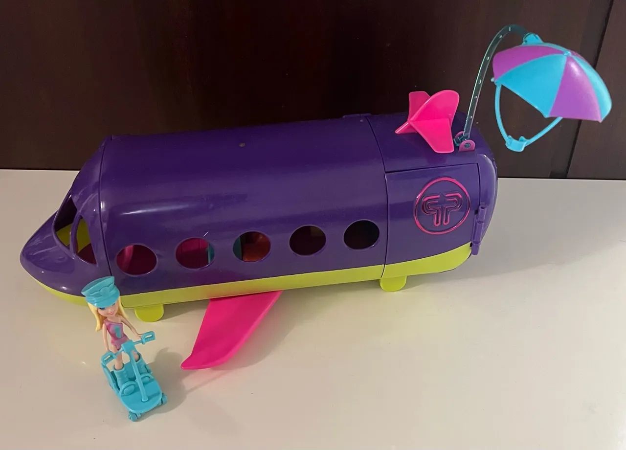 Avião Polly Pocket - Foto 5