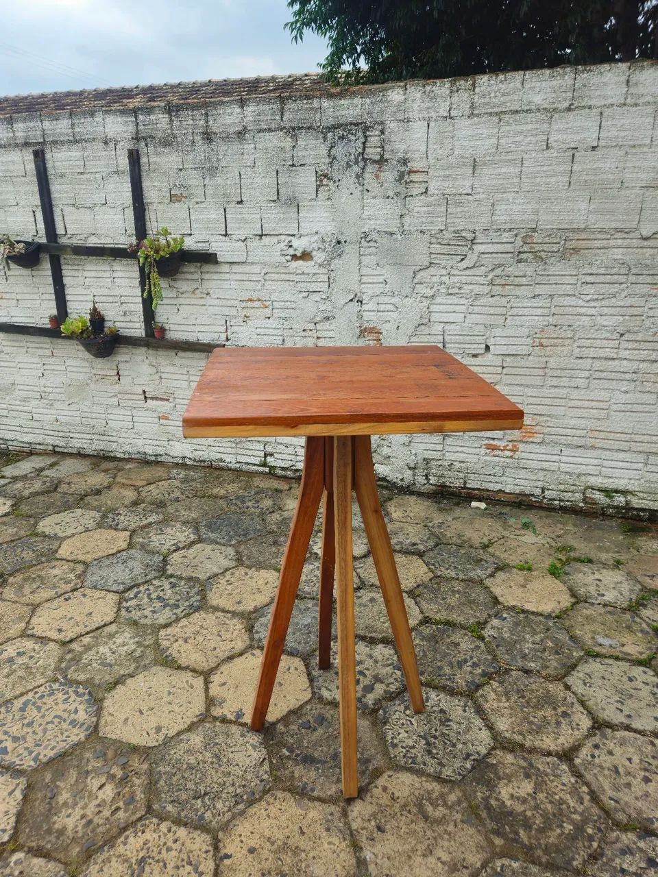 Mesa bistro rústica  - Foto 3