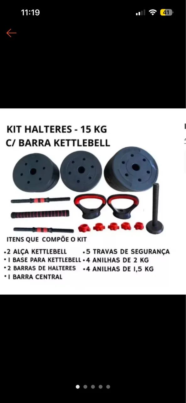 Kit treino em casa - Foto 3