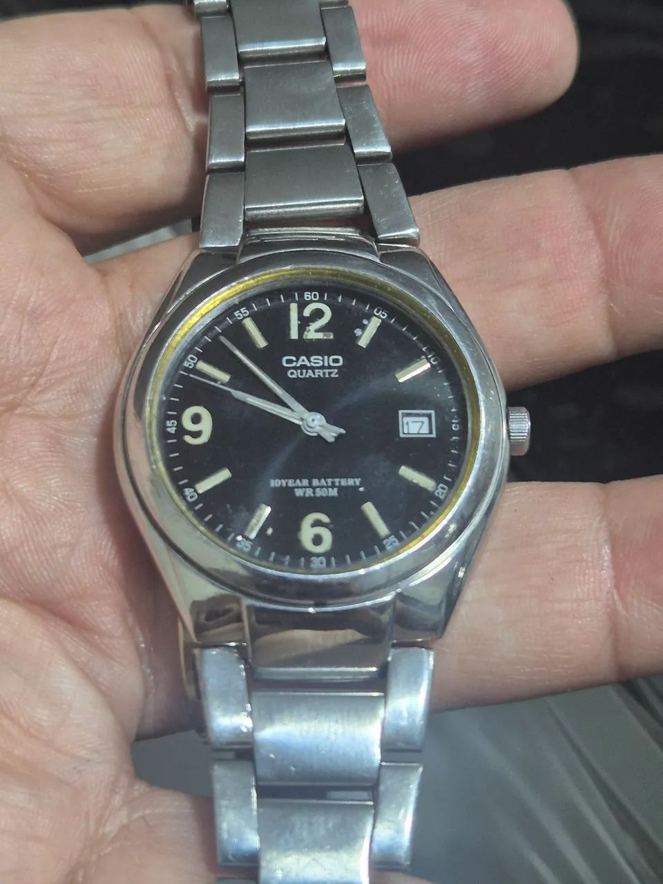 Relógio CASIO MTP-1265D  À QUARTZ  10 ANOS    -   ÓTIMO ESTADO - Foto 5
