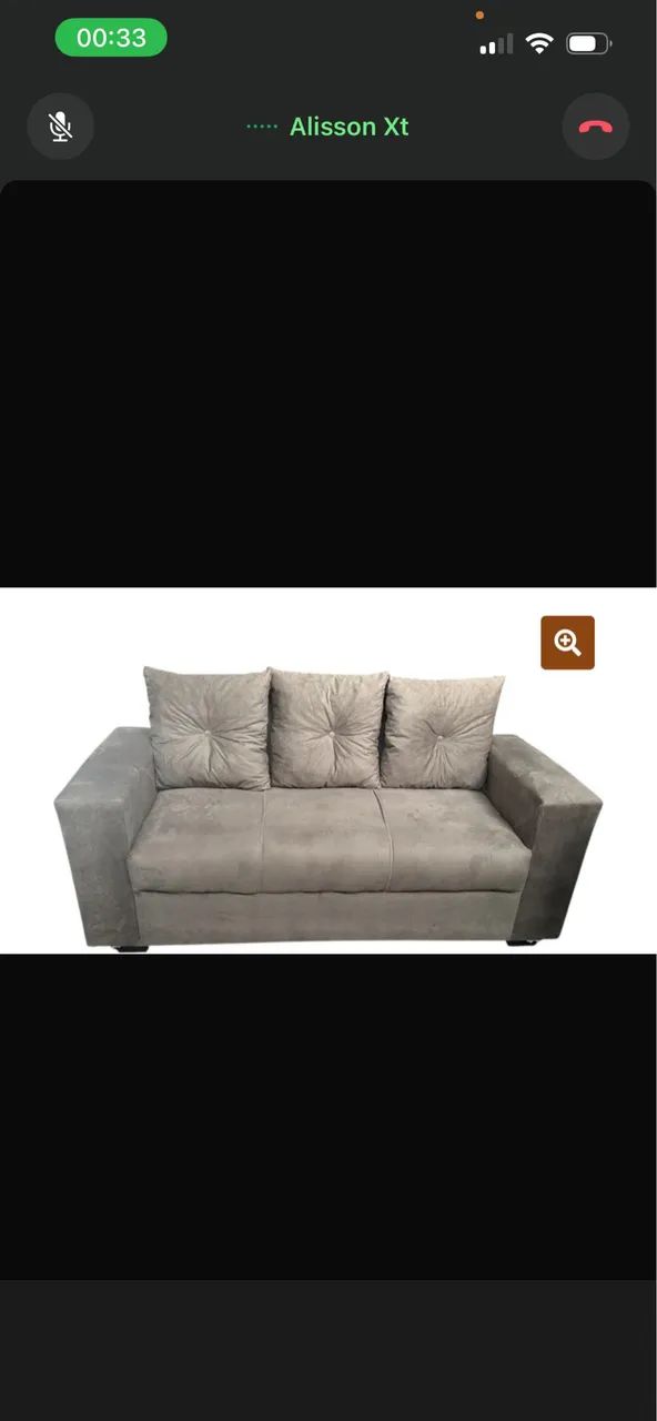 Sofá de 3 lugares 480,00 promoção  - Foto 2