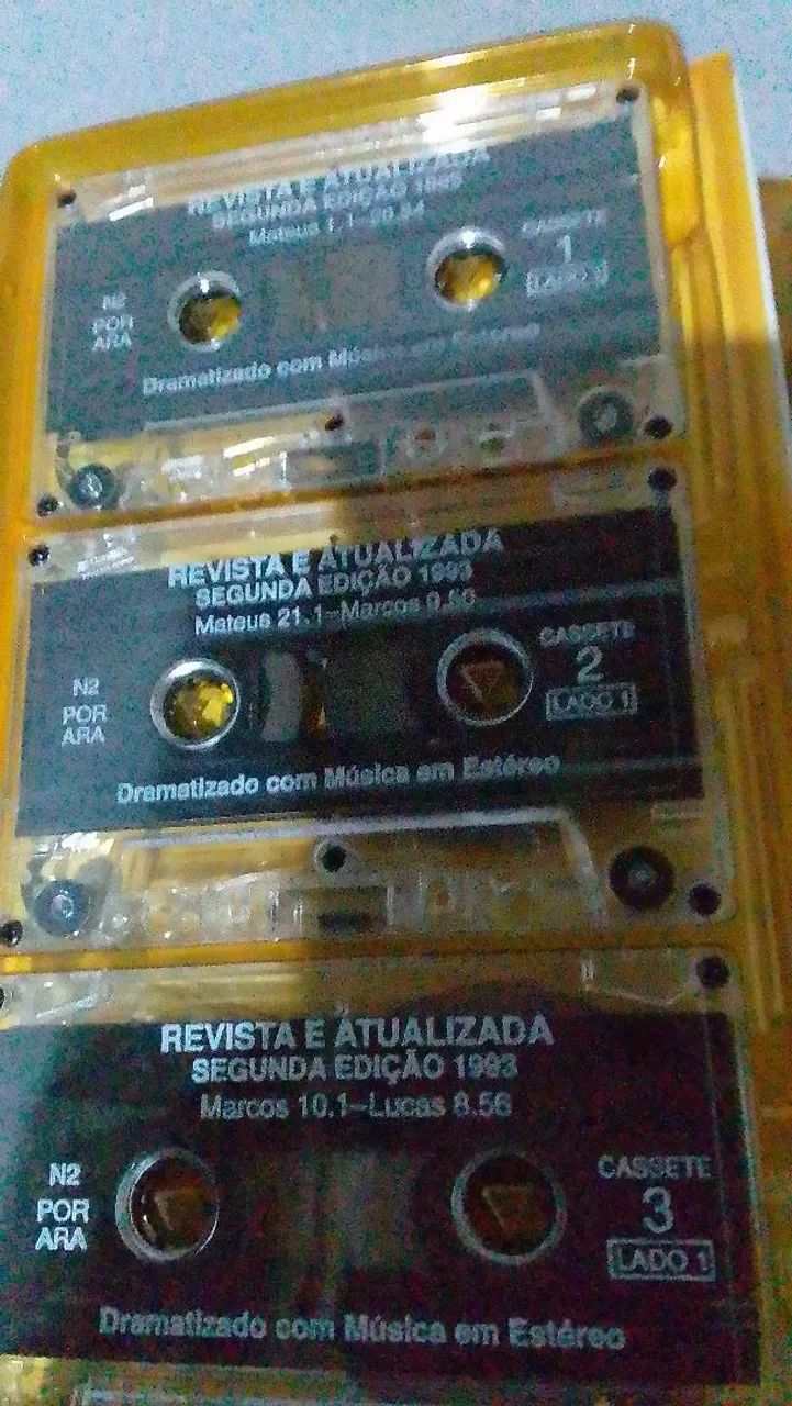 Fitas cassete Novo Testamento  - Foto 2