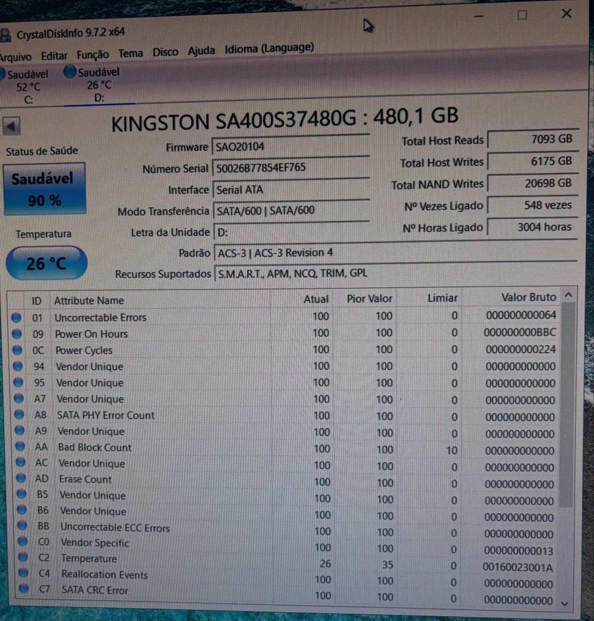 SSD KINGSTON 480 GB - Foto 2