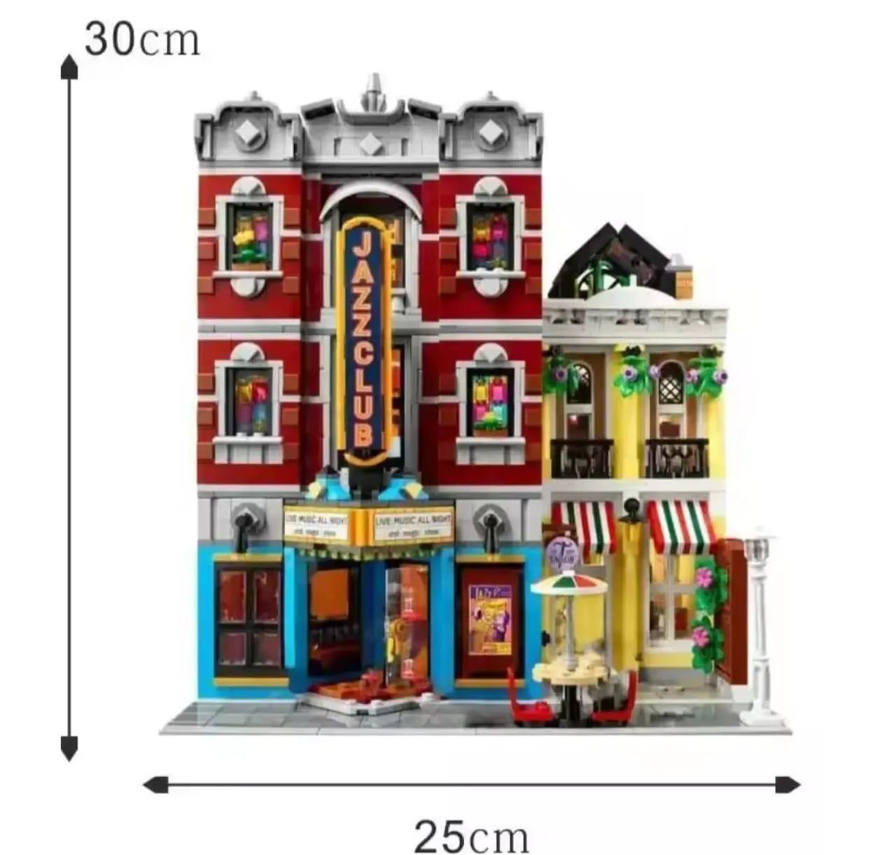 BLOCOS DE MONTAR MODULAR JAZZ CLUBE 2899 PEÇAS MODELO 10312 MARCA MEGA TIPO LEGO  - Foto 2