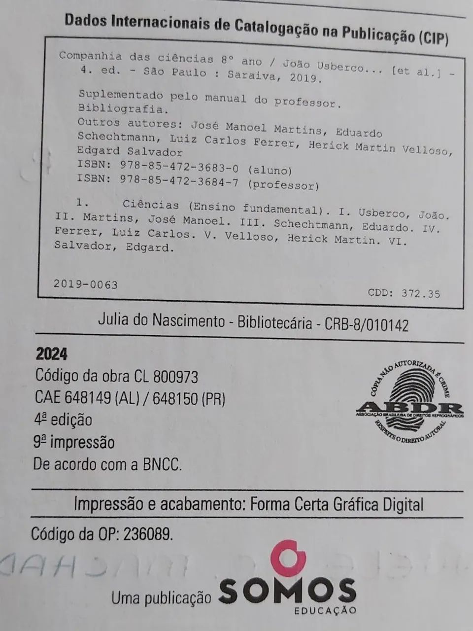 Companhia das ciências  - 8 Plurall  - Foto 4