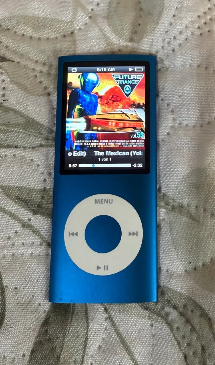 Apple iPod nano ブルー Ipod Nano 2a Geração 4gb Azul - +500 Músicas, Bateria Ok