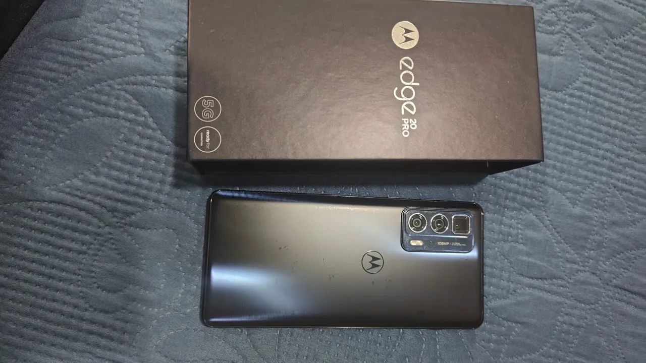 Motorola Edge 20 pro na caixa  - Foto 3