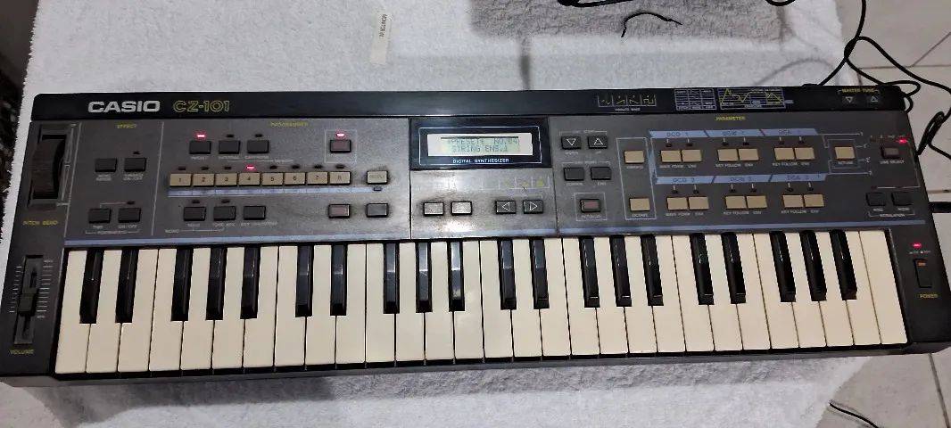 CASIO CZ-101 シンセサイザー Sintetizador Casio Cz-101 | MercadoLivre