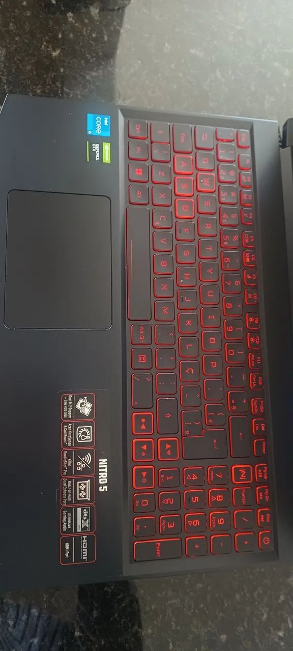 NOTEBOOK GAMER ACER NITRO 5 AN515-57 - ÓTIMO ESTADO - Foto 5