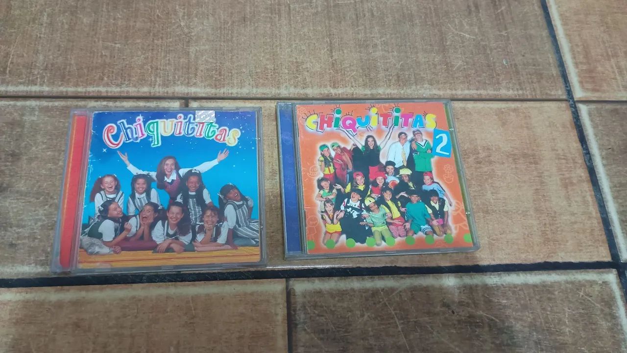 CD  Chiquititas volume 1 e 2 os dois pelo valor anunciado
