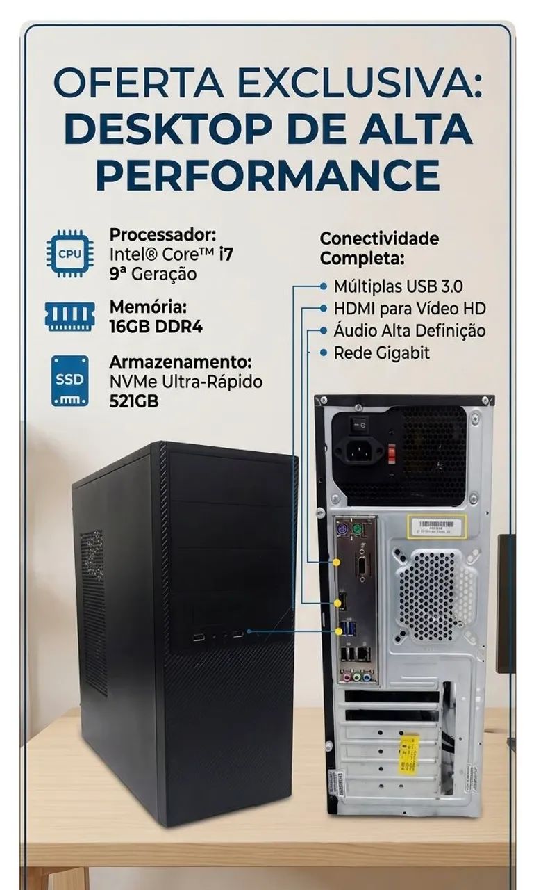 Computador de alta performance  - Foto 2