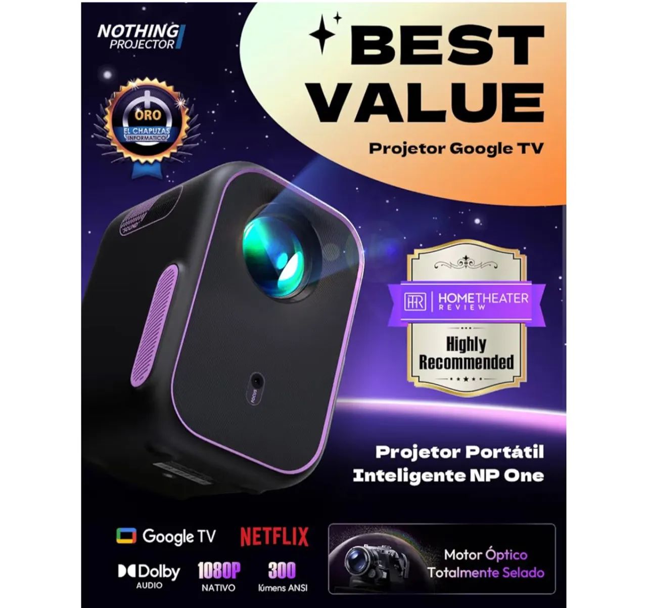 Projetor Nothing Projector One  - Foto 2