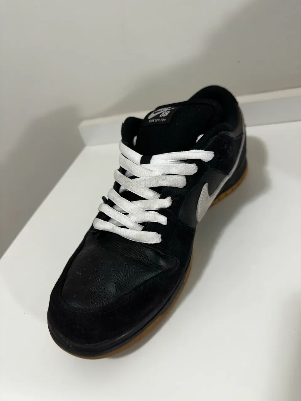 Tênis Nike Dunk SB Low Gum 44 preto 