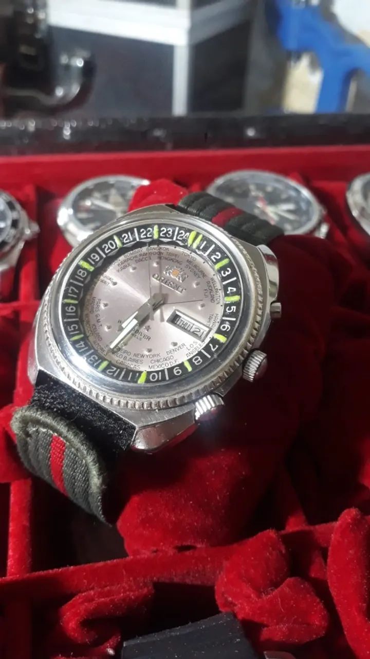 ORIENT 3 CHAVES WORLD DIVER 1968 - Acessórios - Parque Cruzeiro do