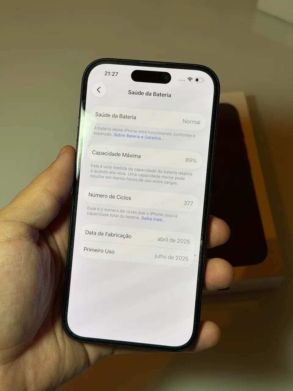 iPhone 16 128gb 89% todo original - Foto 4