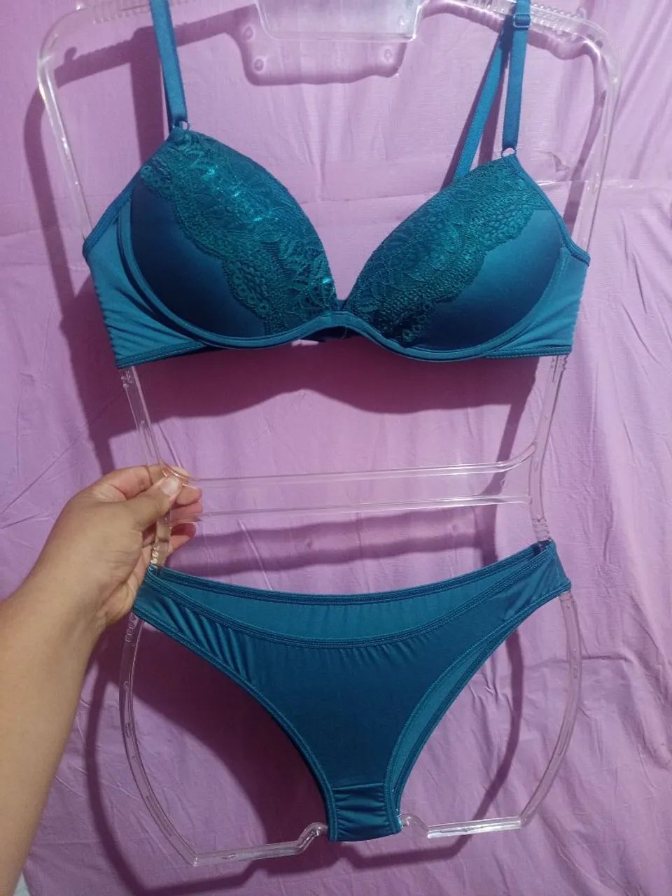 lingerie/sutiã/calcinha/conjunto  - Foto 3