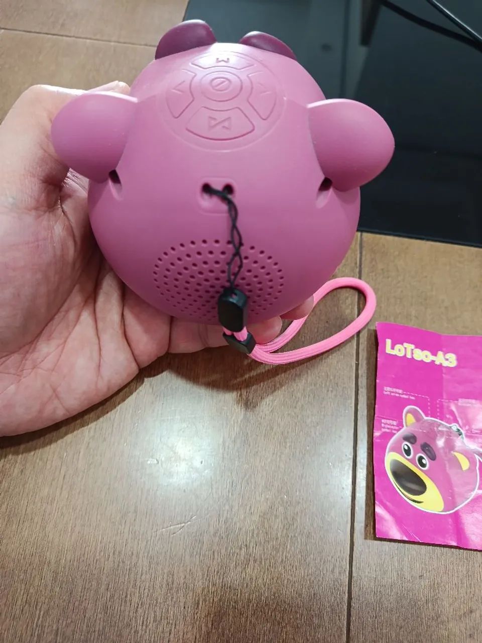 Caixinha de som Bluetooth urso LoTso - Foto 3