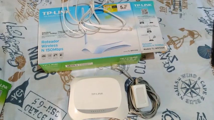 Roteador moldem TP link wireless