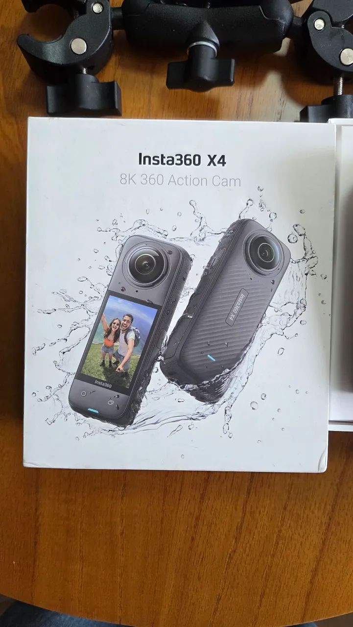 Câmera Insta 360 X4 com muitos acessórios  - Foto 5