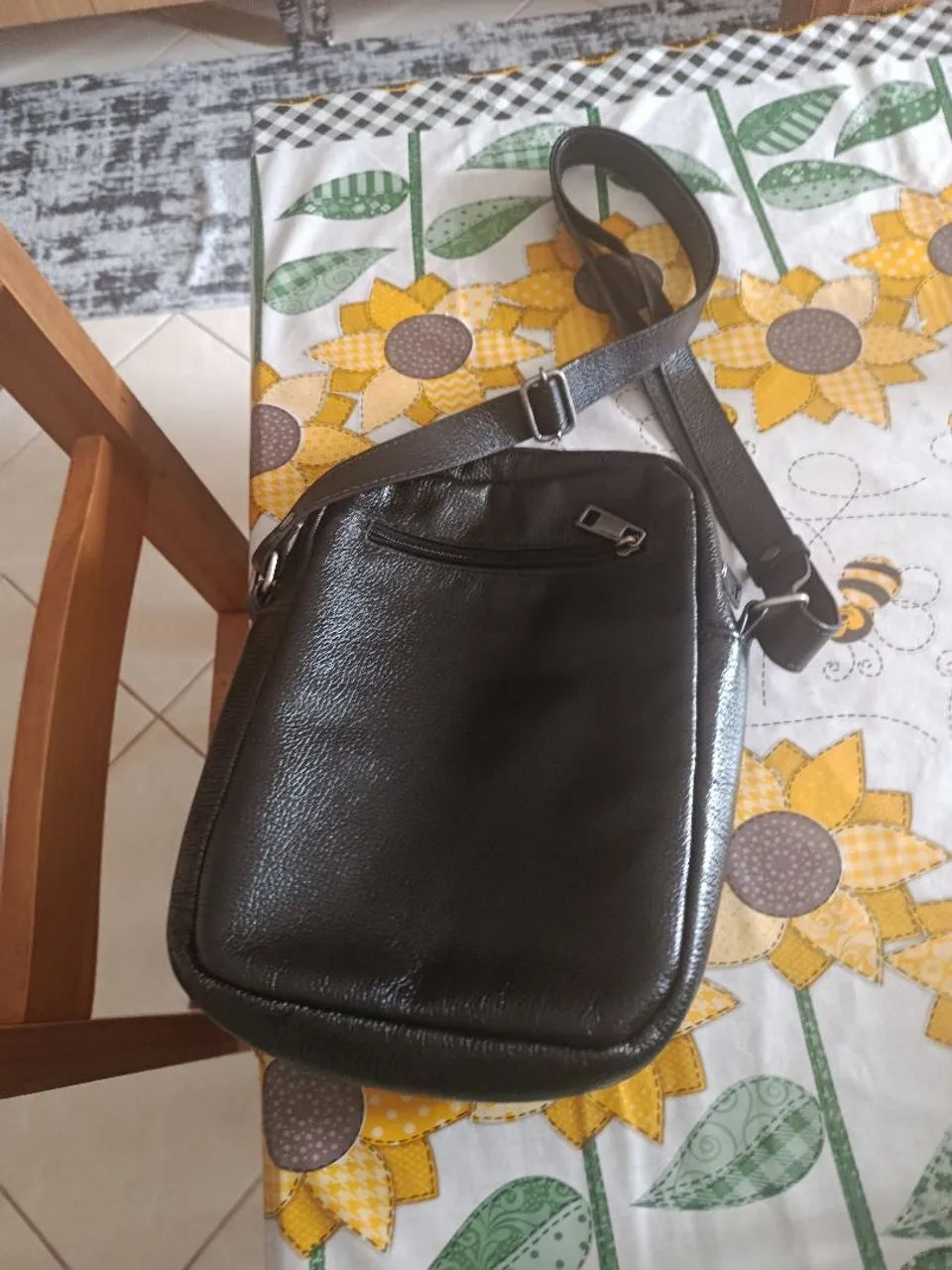 bolsa couro couribi - Foto 4