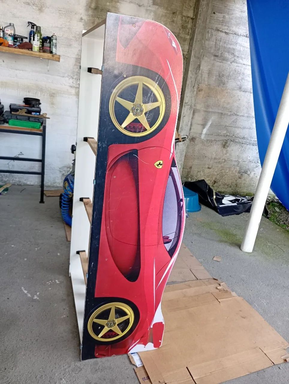 Vendo cama infantil de carro  - Foto 4