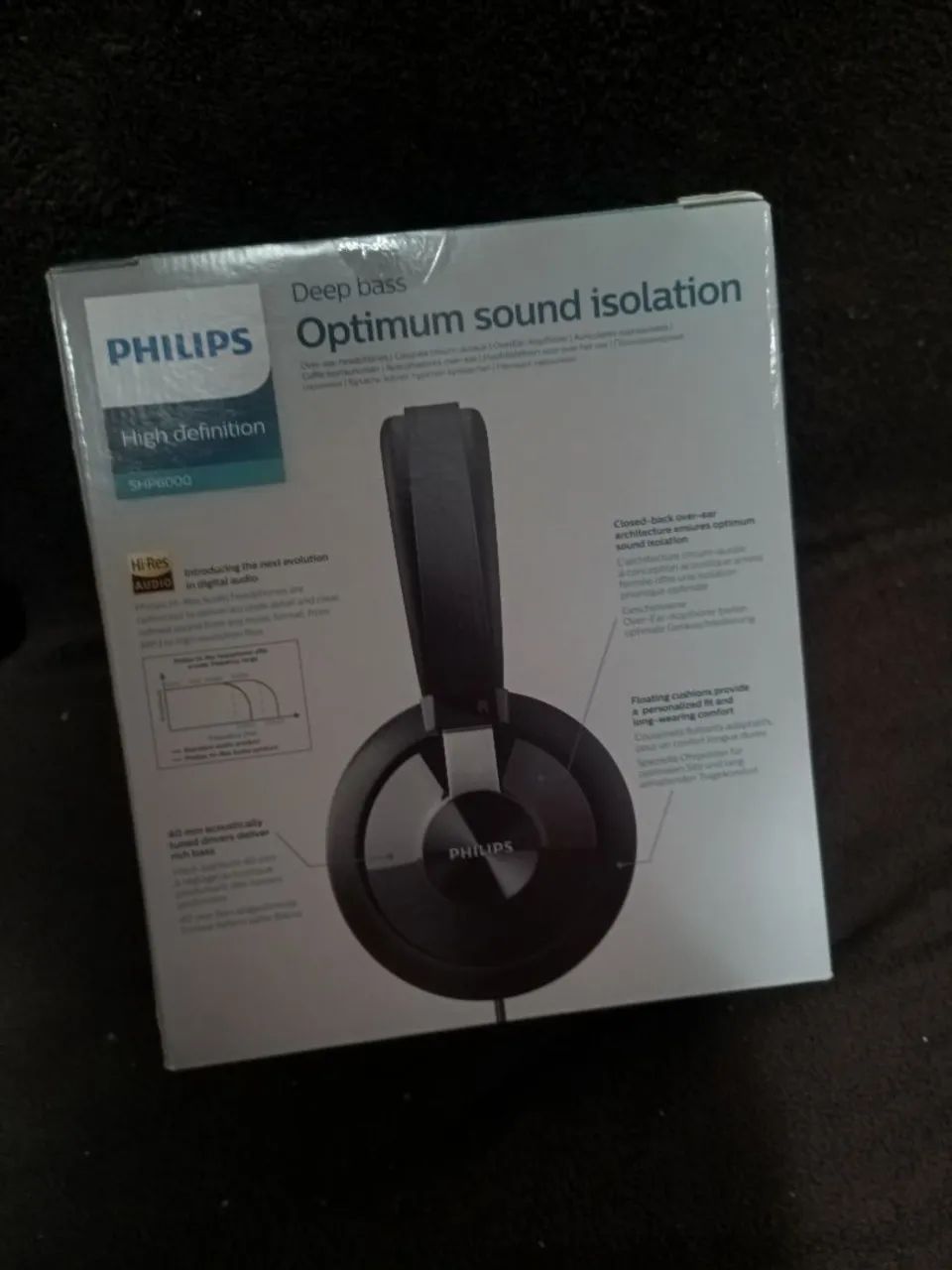 Headphone Philips shp 6000, novo - Foto 2