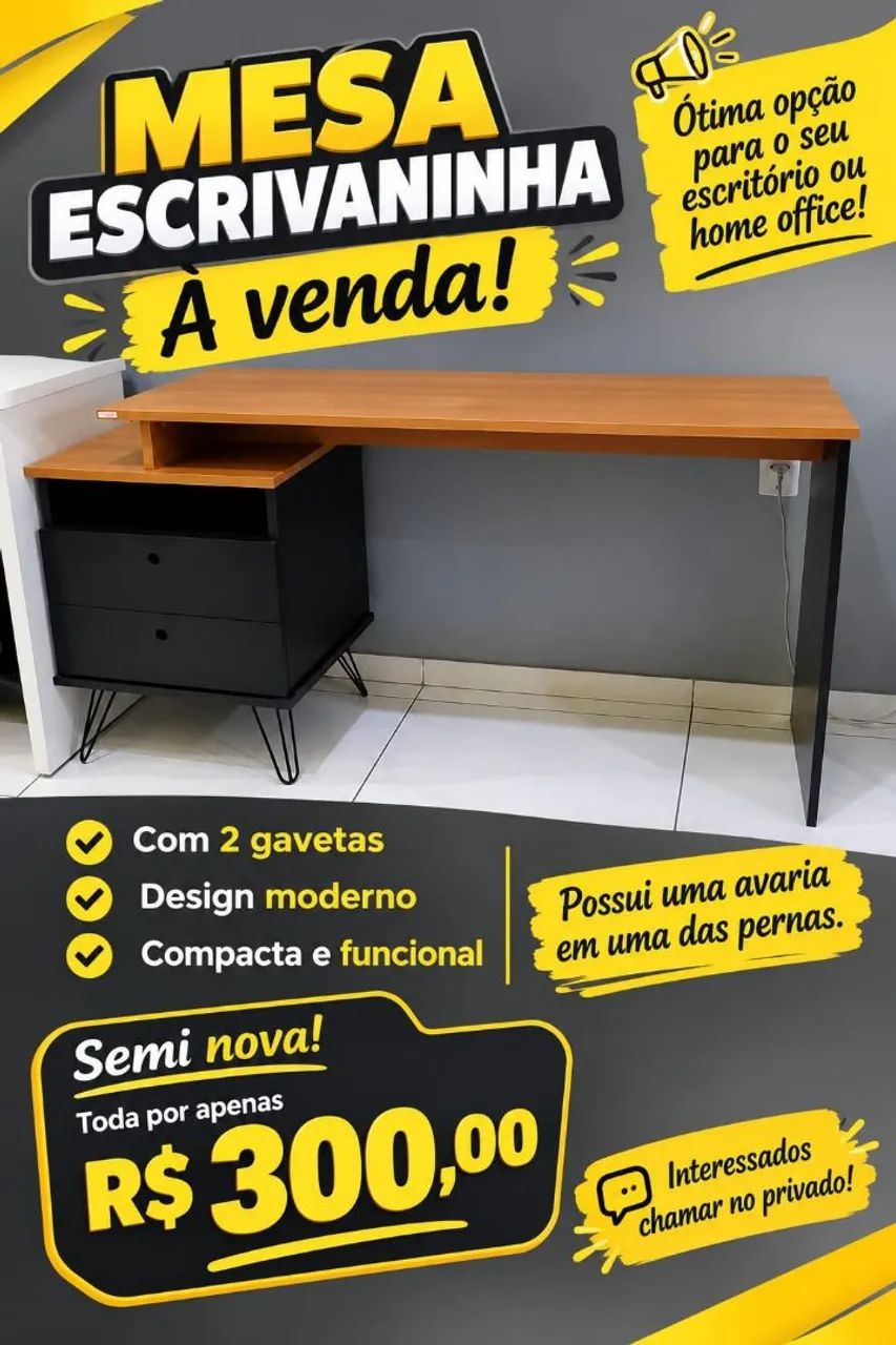 Mesa escrivaninha 