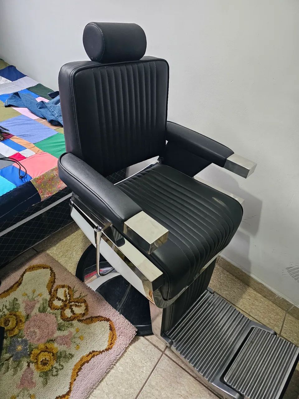 Cadeira de Barbeiro Profissional 