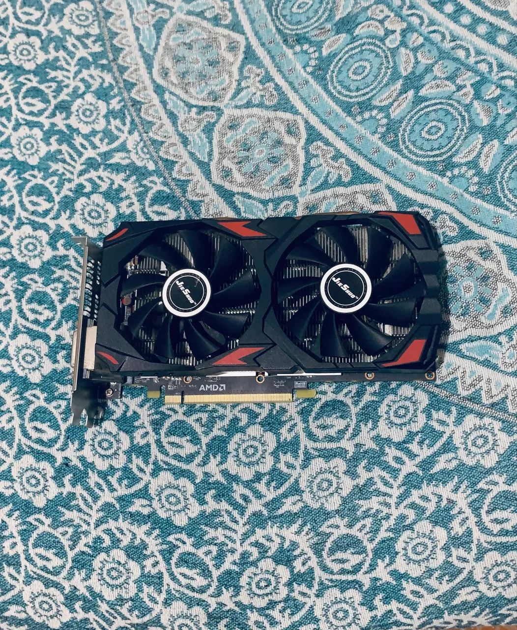 Placa de vídeo RX 580 8GB Jieshuo muito conservada! 