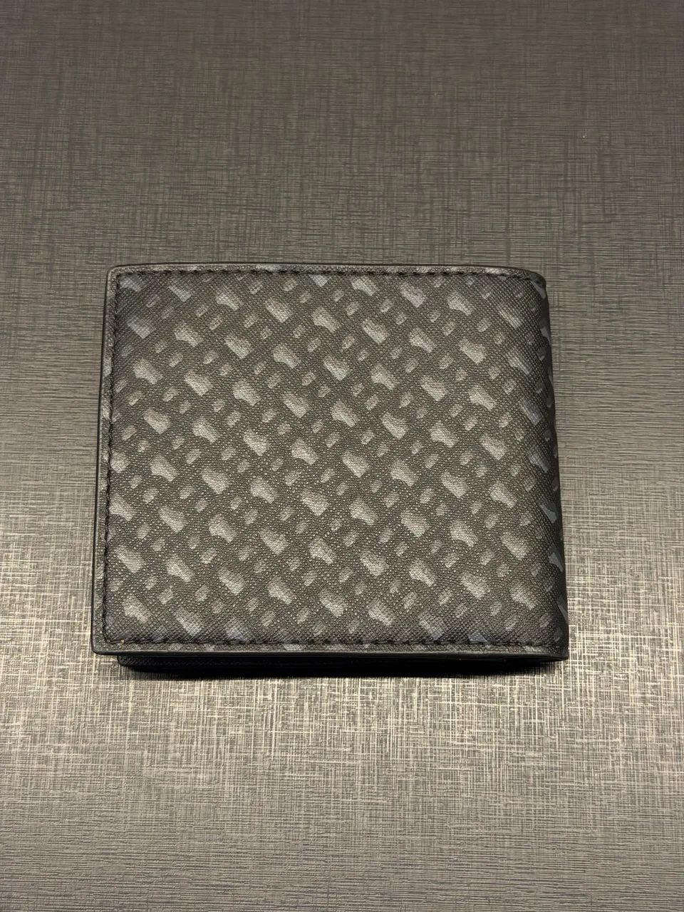 Carteira Hugo BOSS Monogram Preta Nova - Foto 3