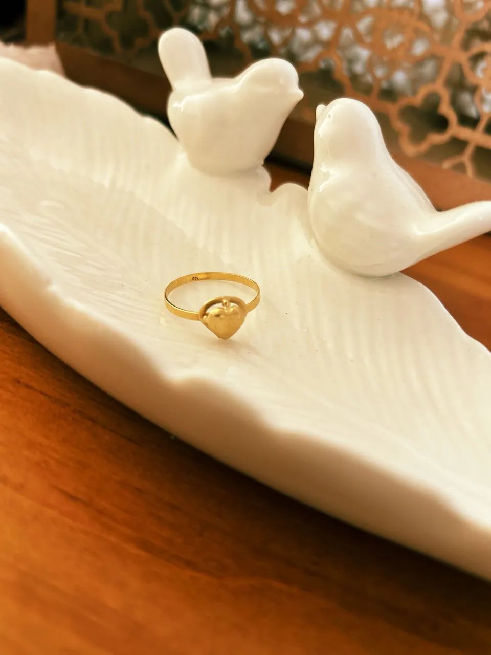 Anel ouro 18k