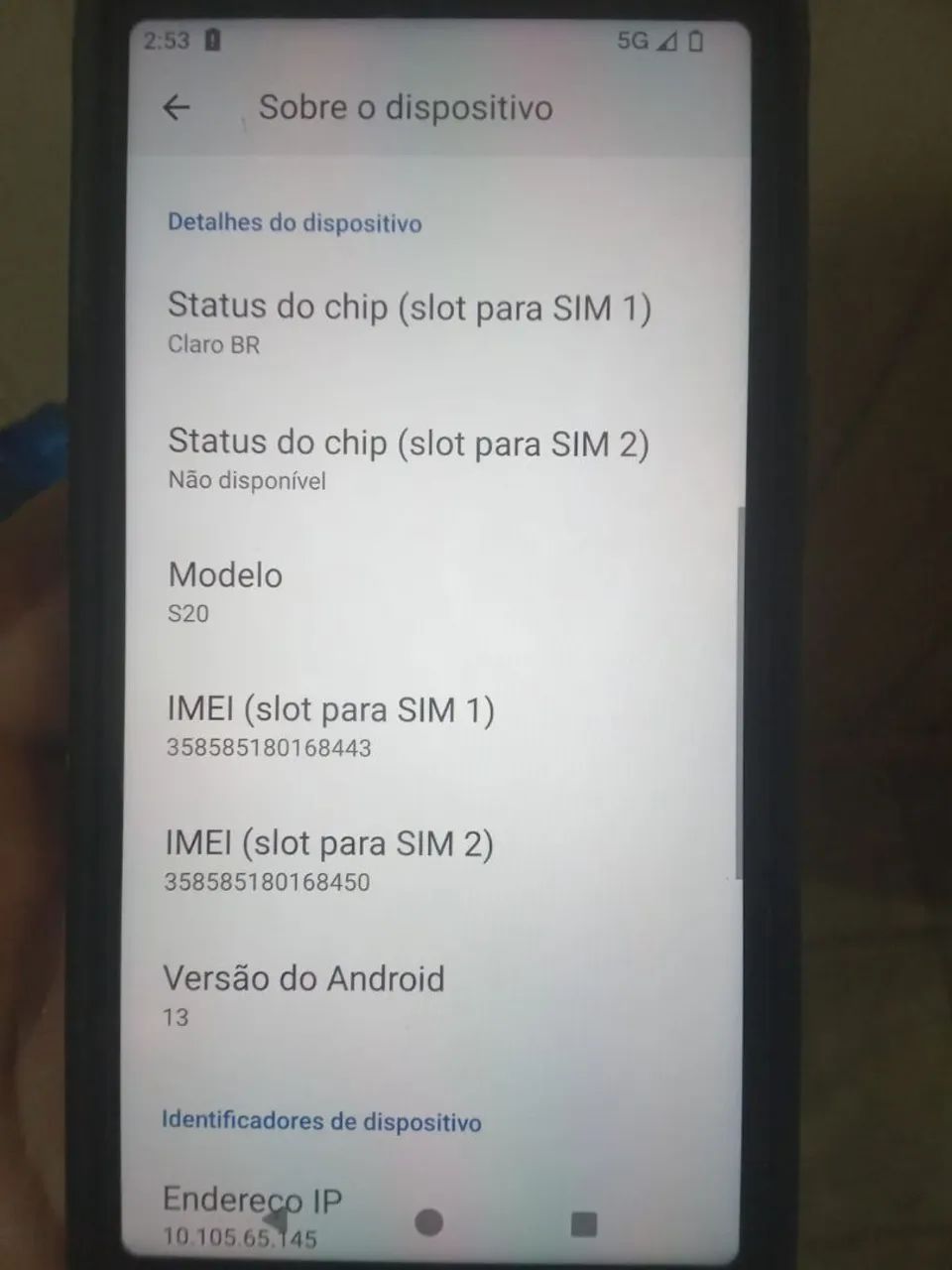 Coletor de Dados BlueBird S20 Android 13 - Foto 3
