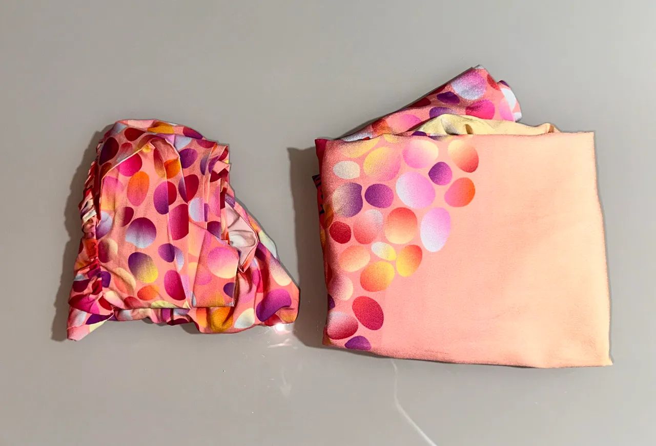 Conjunto de saia e cropped tamanho 10 - Foto 5