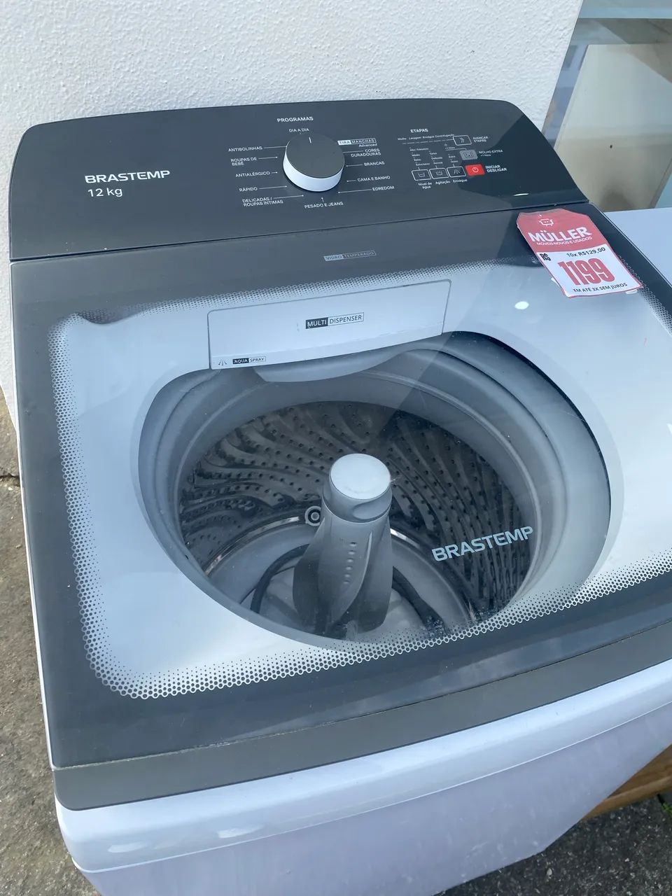Máquina de lavar Brastemp 12kg 