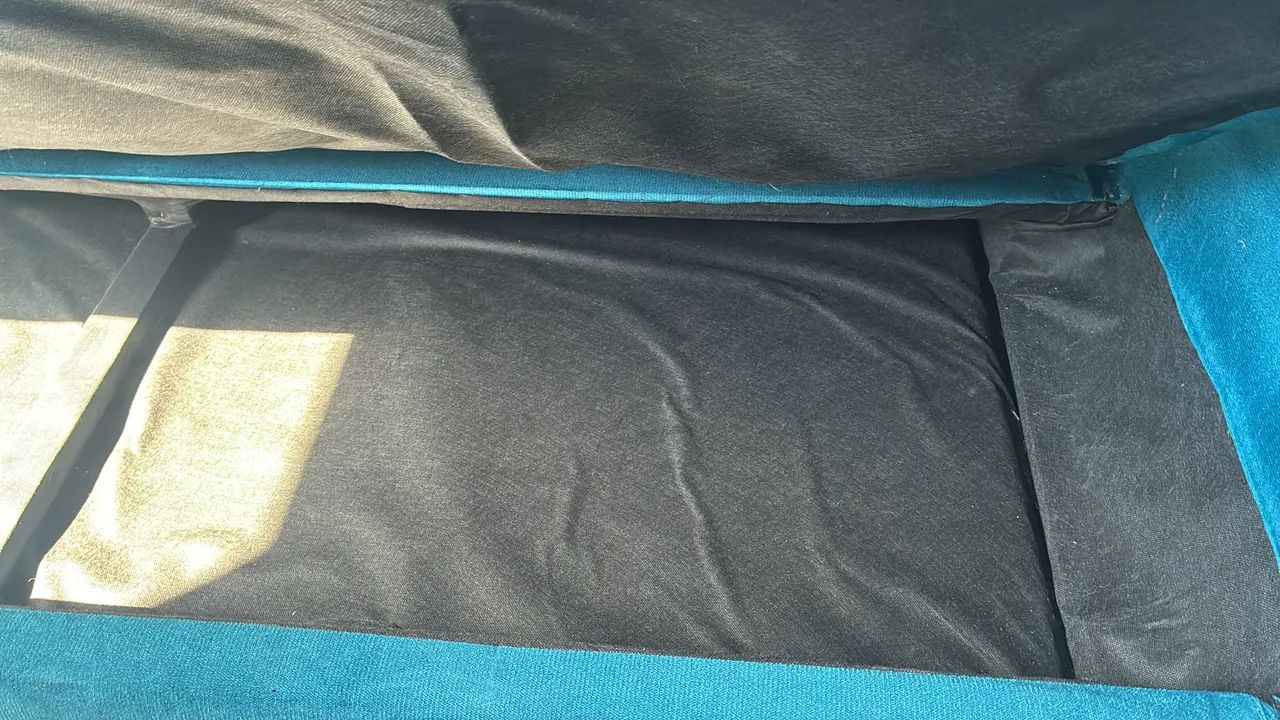 Sofá cama 3 lugares com baú  - Foto 5