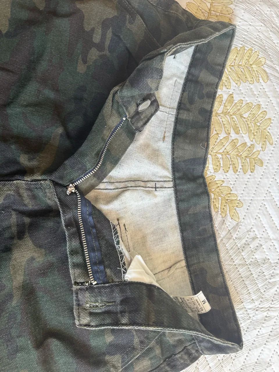 Bermunda 100% algodão camuflada  - Foto 5