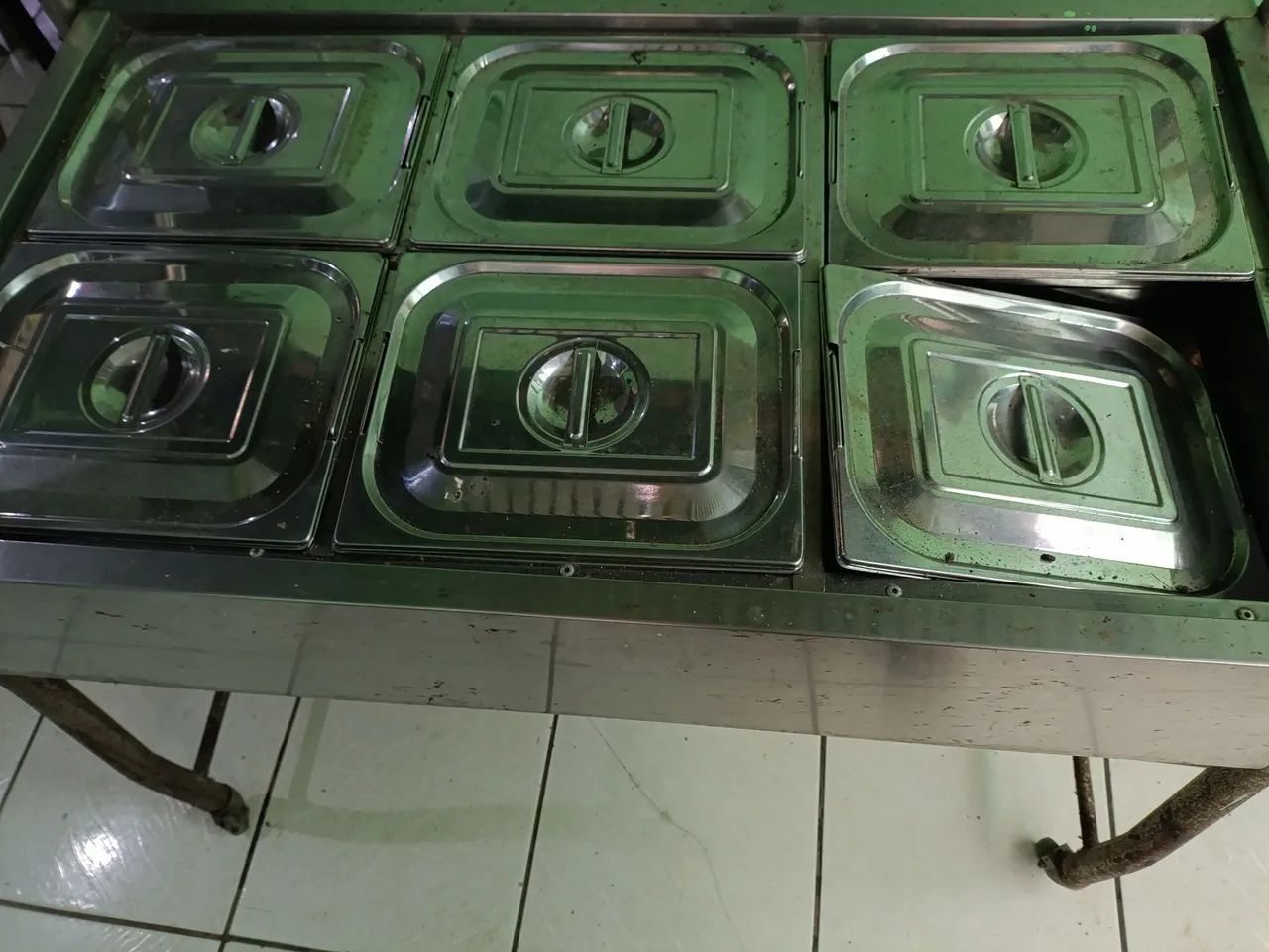 Vendo Buffet Térmico c/ 6 cubas  - Foto 2