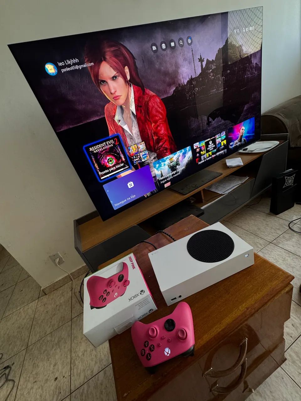Xbox séries s perfeito 