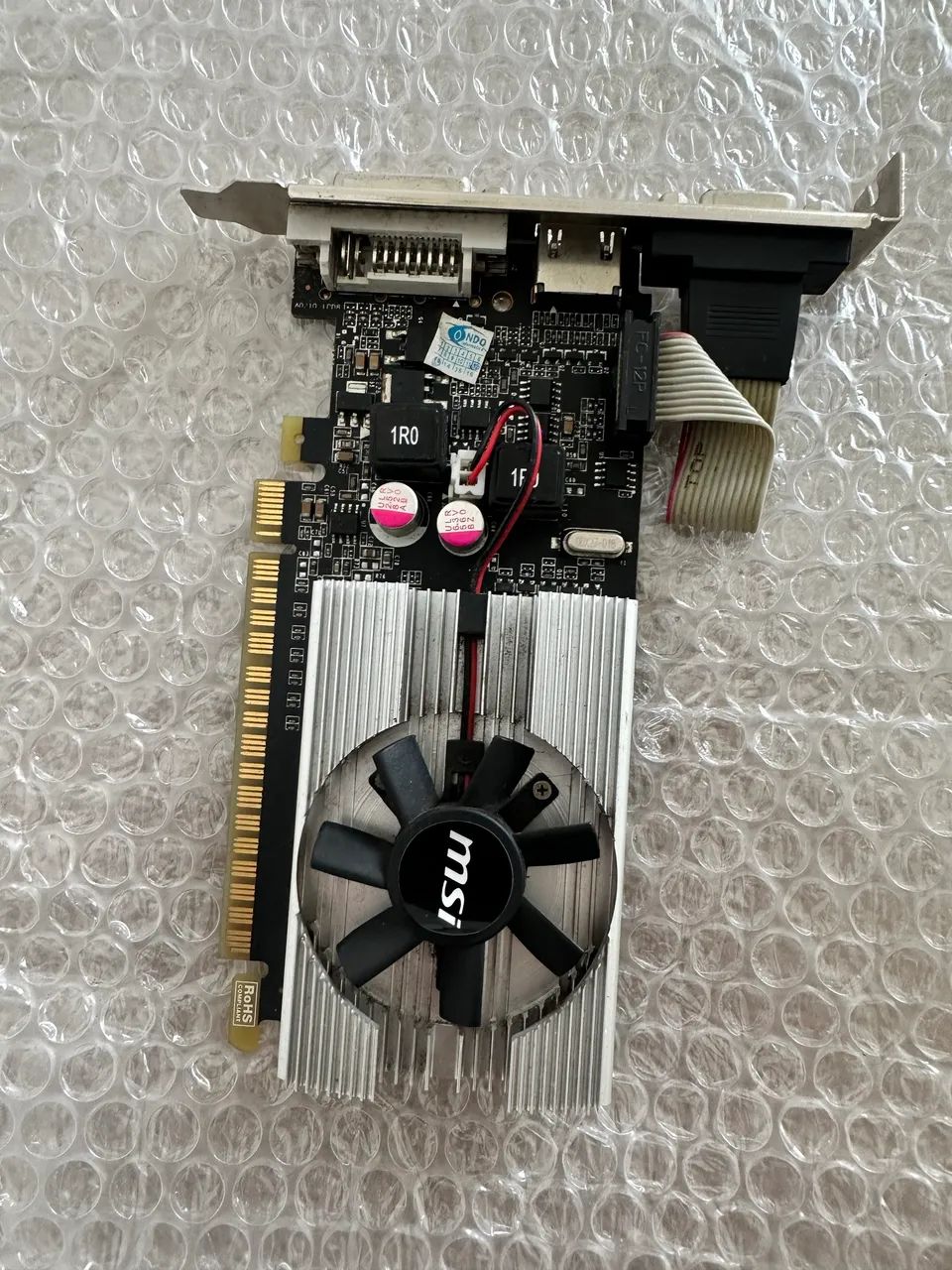 Placa de vídeo NVIDIA GeForce 210 1Gb MSI N210-MD1G/D3 - Foto 2