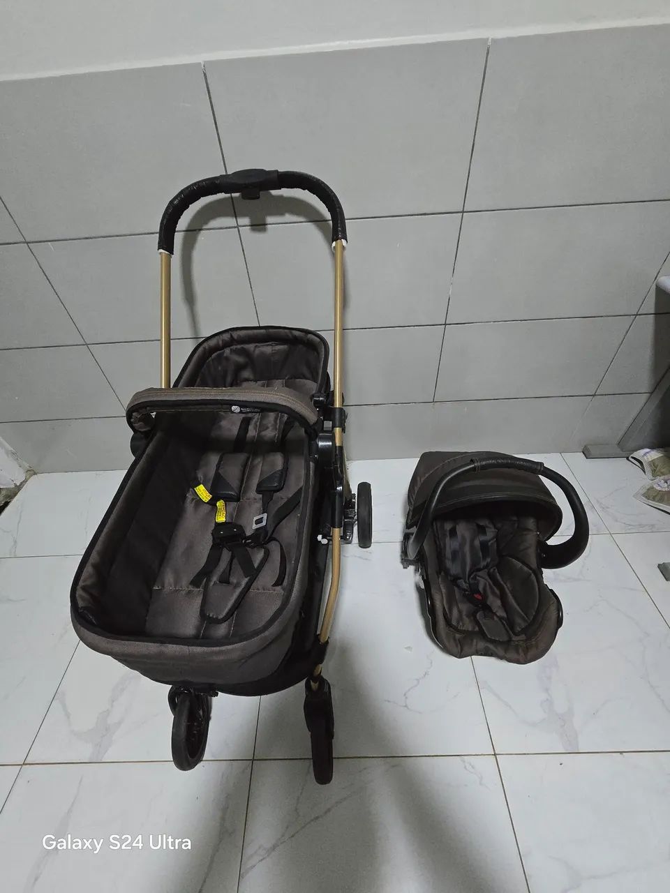 Carrinho Extreme Galzerano (Carrinho, Moisés e bebê conforto) - Foto 2