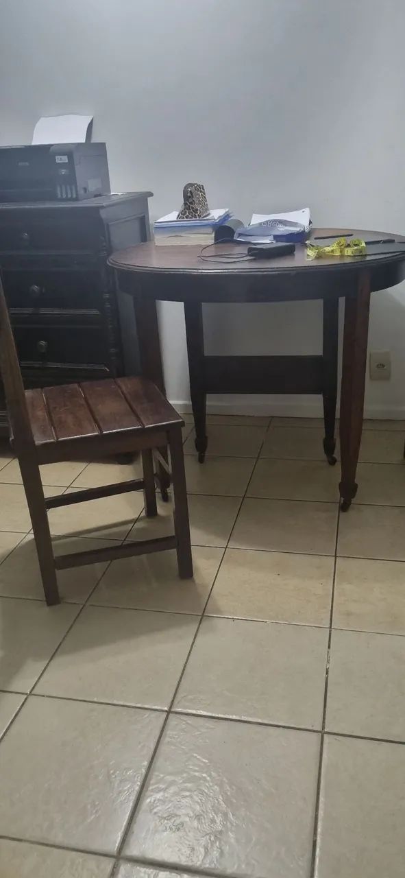 Centenary Solid Wood Table with 3 Chairs – Period Piece